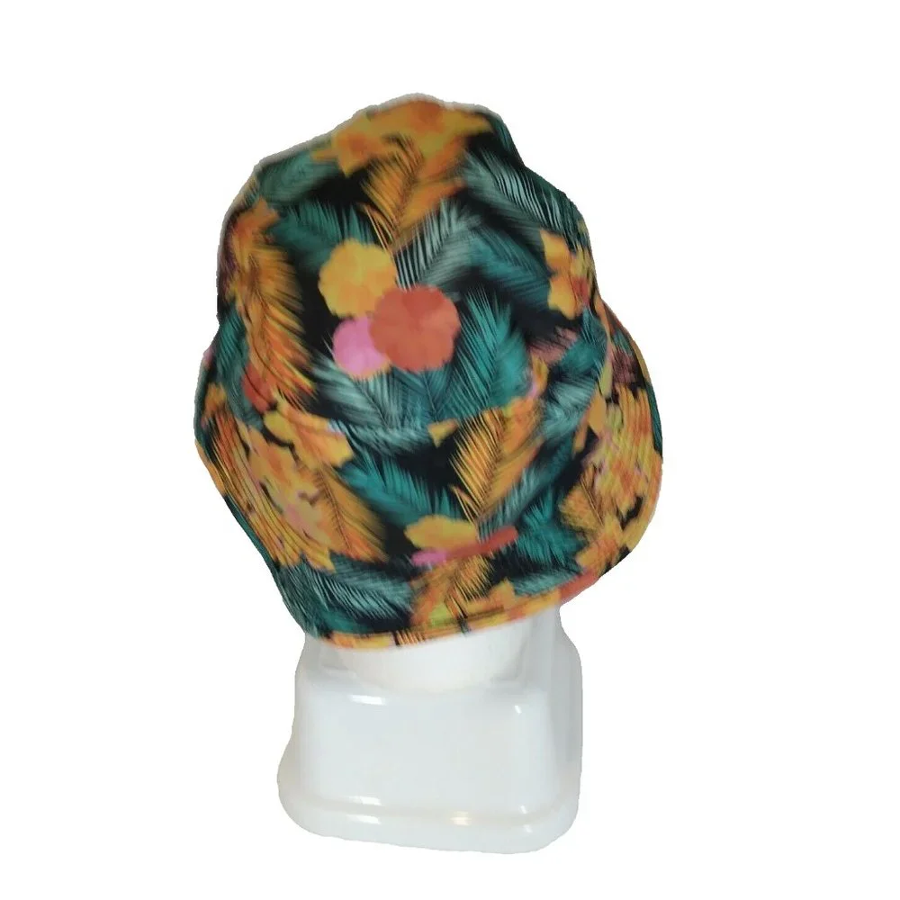 Bozkee Reversable Tropical or Black Boonie‎ Fishing Hunting Sports Cap Hat